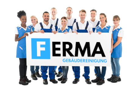 Gebäudereinigung FERMA Teamfoto