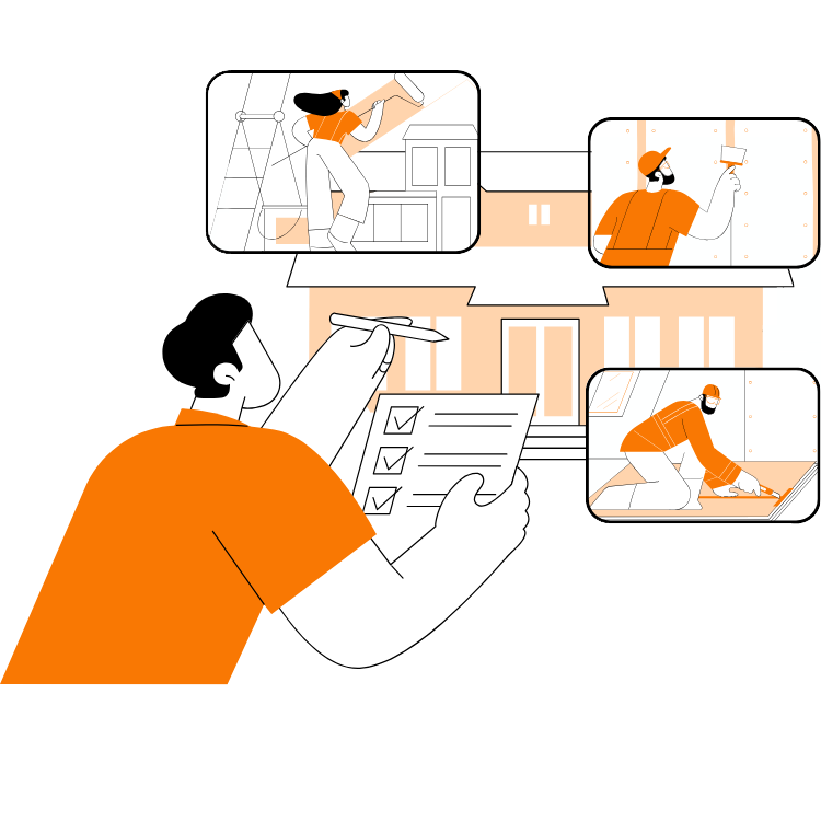 Renovierungsarbeiten