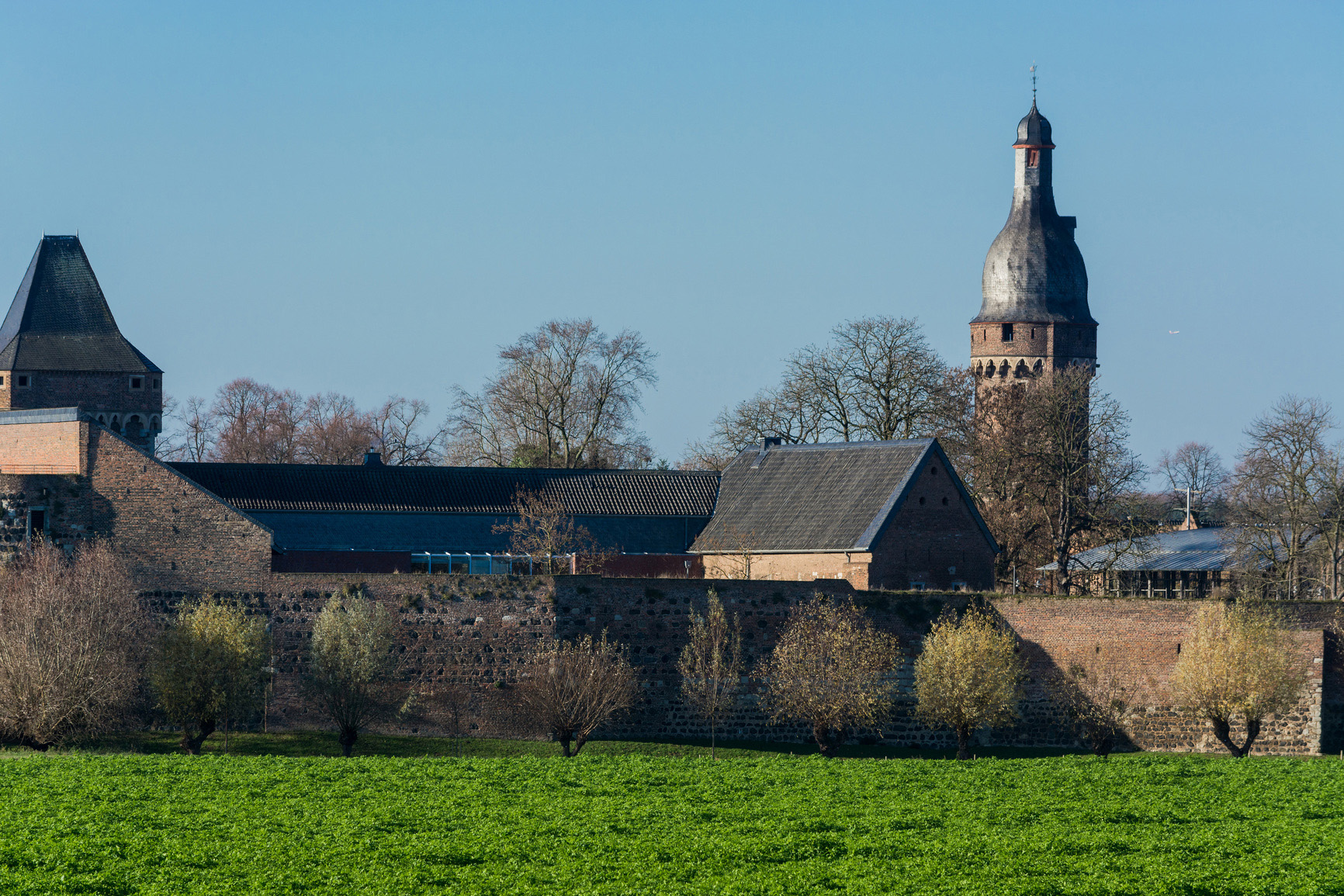 Dormagen Landschaft bei Zons