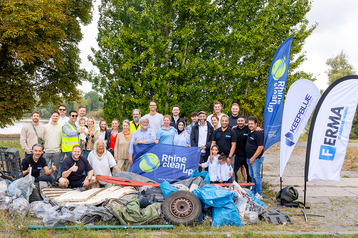 Rhine CleanUp 2025 Ende