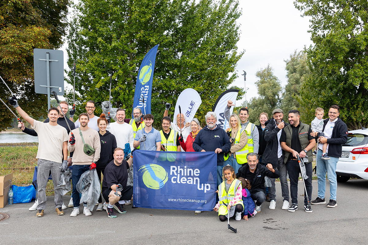 Rhine CleanUp 2025 Start
